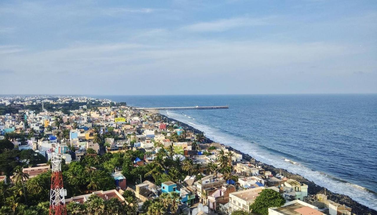 La Villa Pondi Cherie Centertownbeachauroville 퐁디셰리 외부 사진